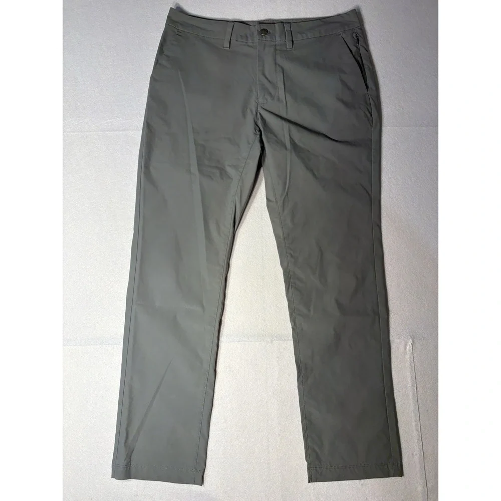 UNTUCKit Chancellor Men's Straight Leg 33x30 grayPerformance Golf Pants